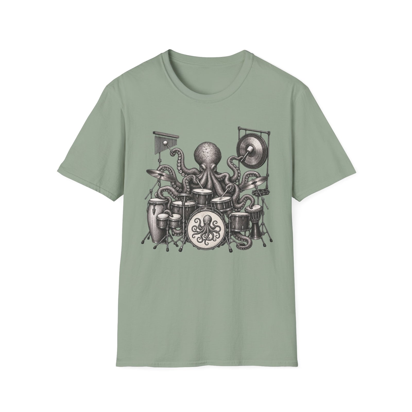 Octopus Drummer T-Shirt