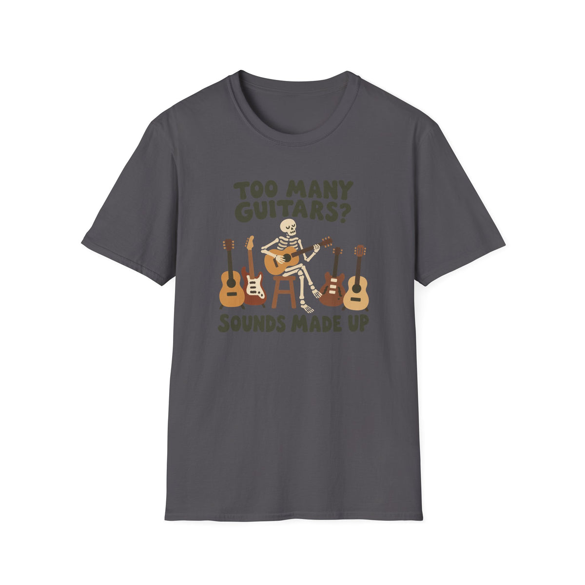 Too Many Guitars T-Shirt