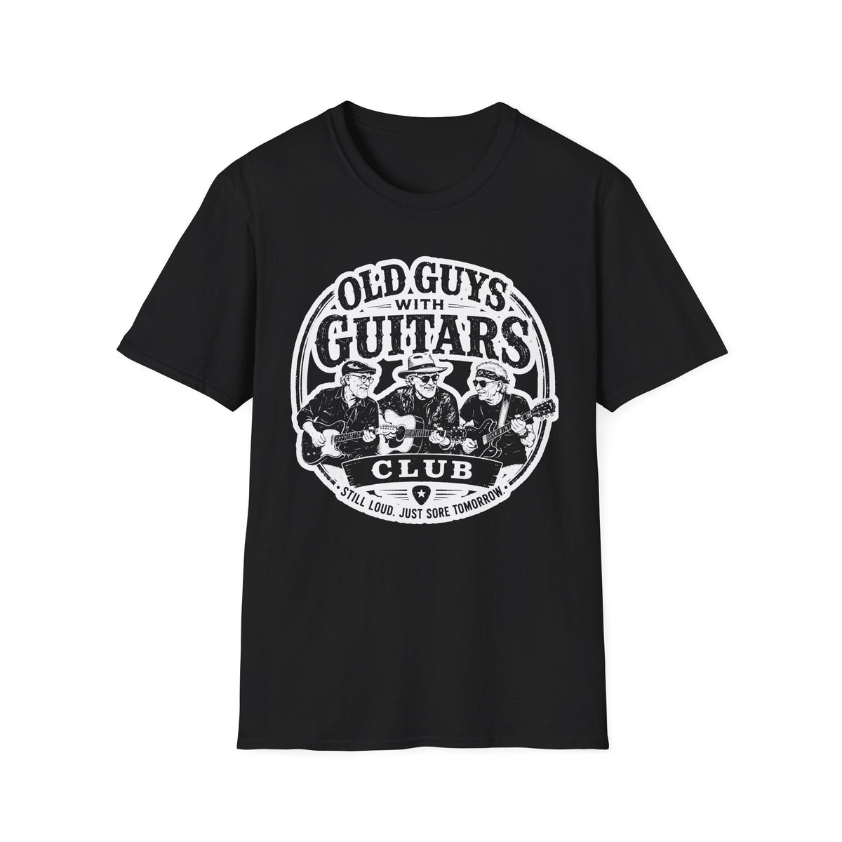 Old Guys With Guitars T-Shirt