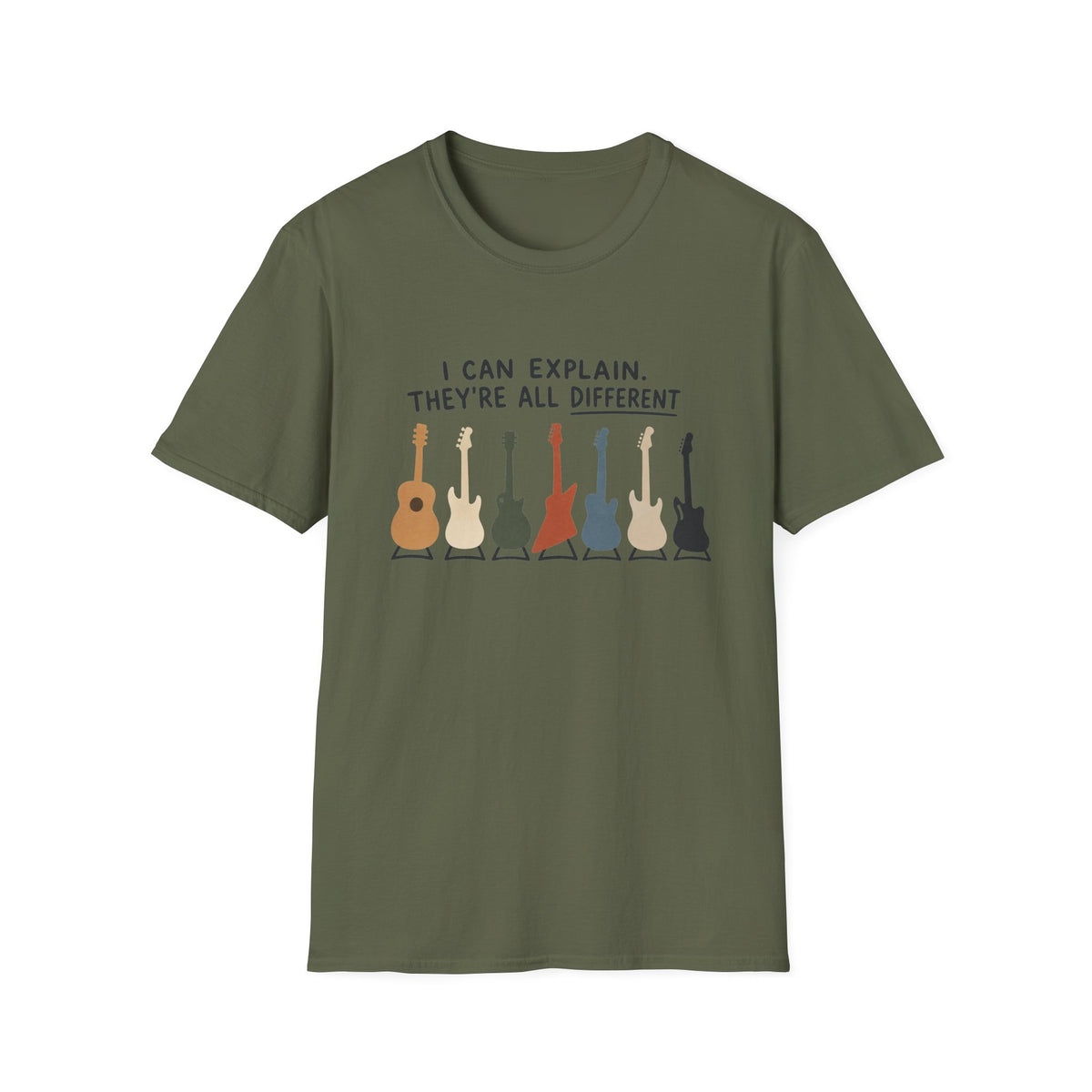 They're All Different T‑Shirt