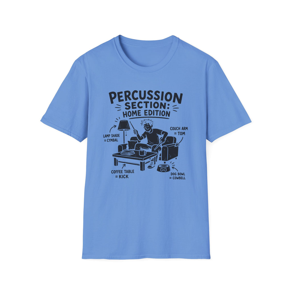Percussion Section: Home Edition T-Shirt