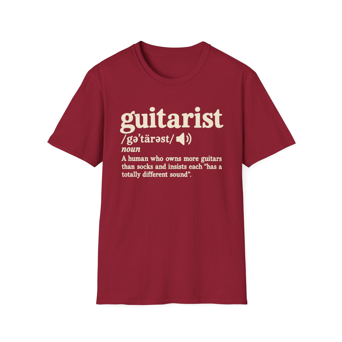 Guitarist Definition T-Shirt