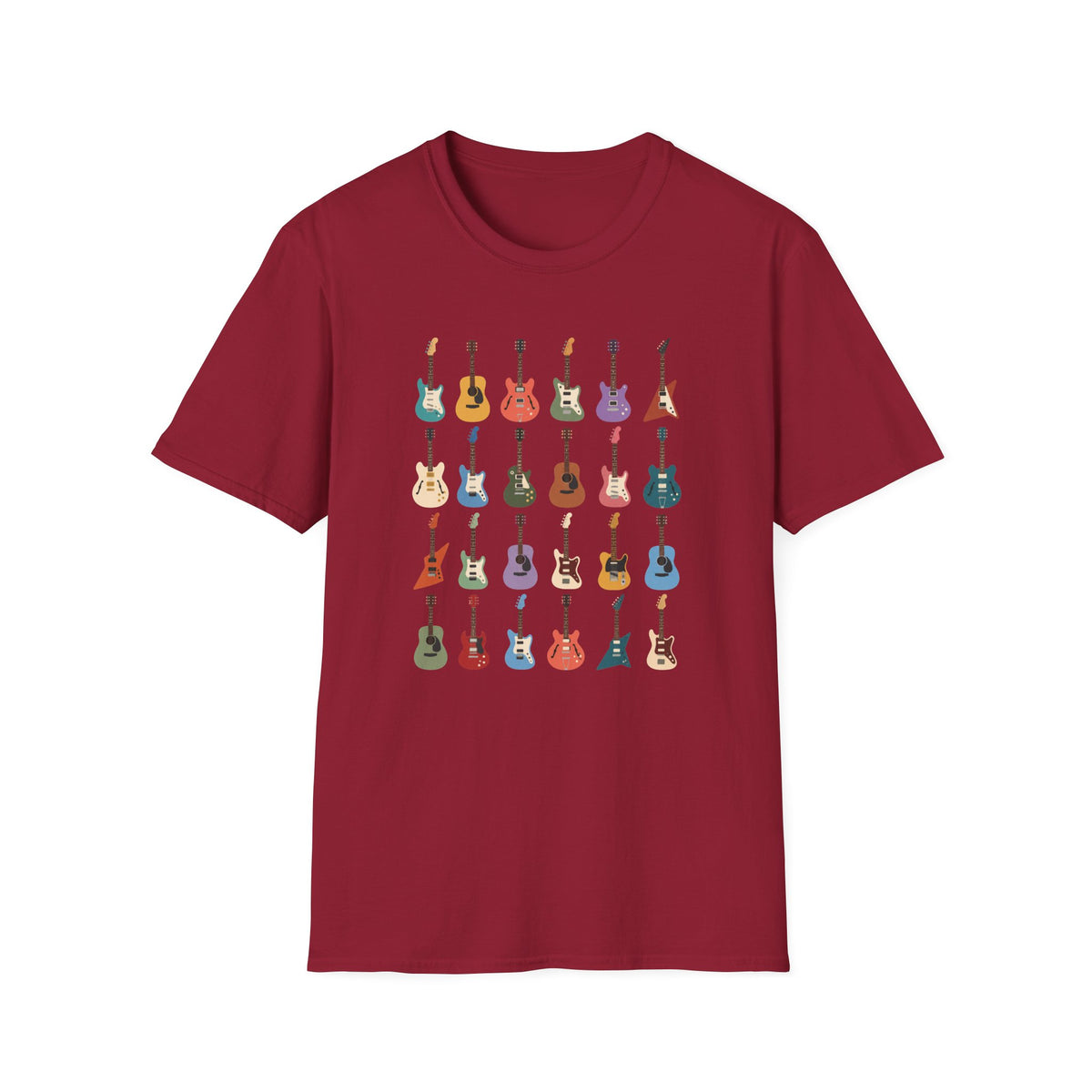Guitars Grid T-Shirt