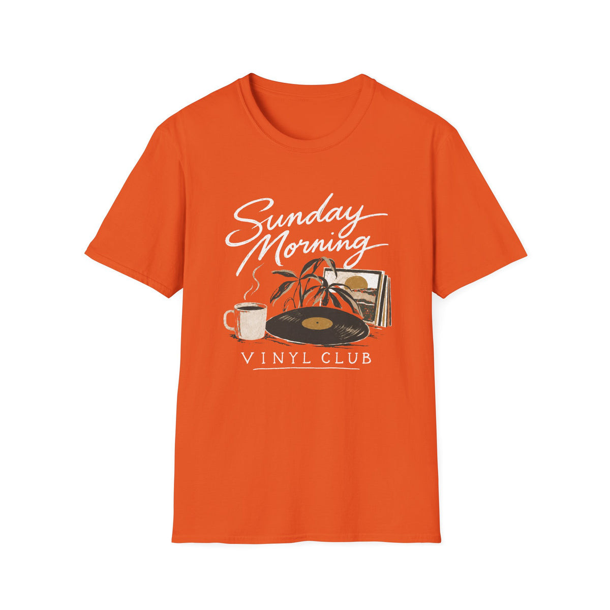 Sunday Morning Vinyl T-Shirt