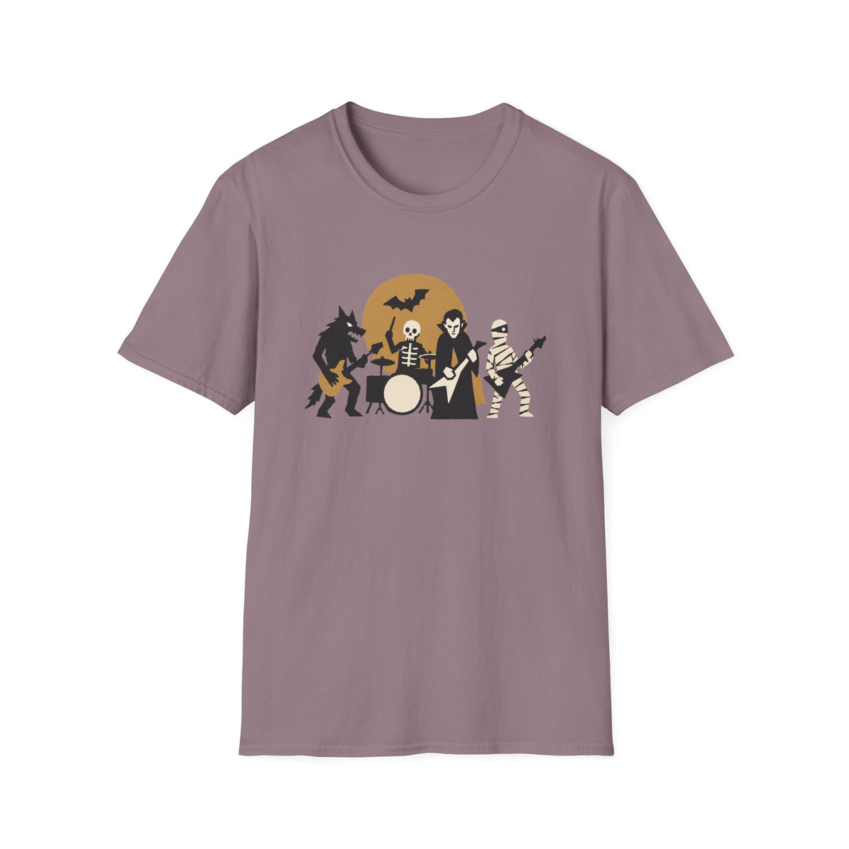 Halloween Monster Band T-Shirt