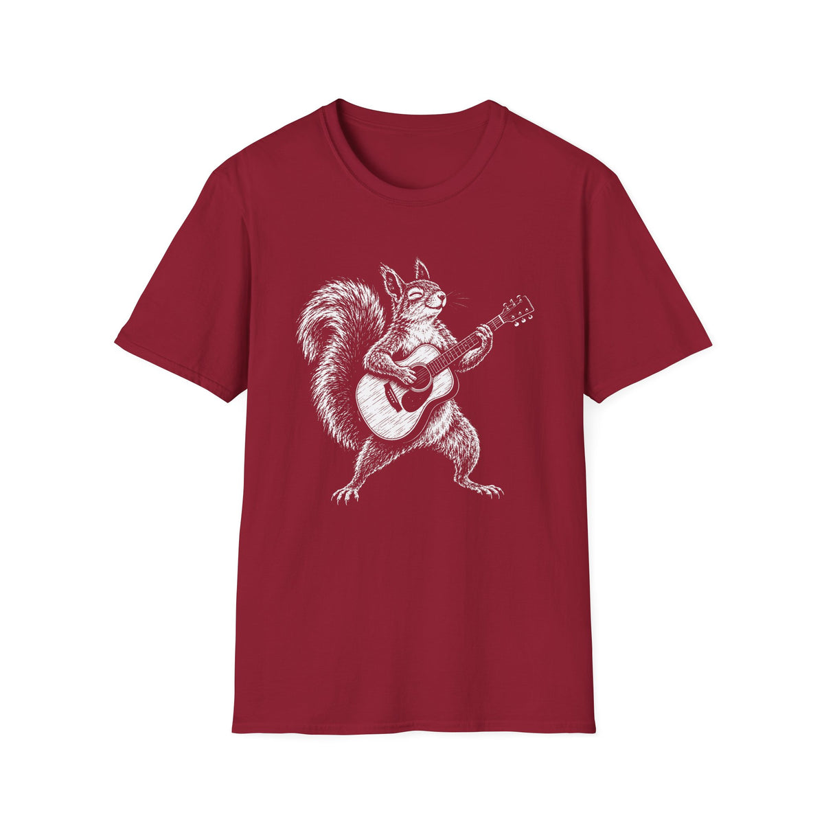 Guitar Squirrel T-Shirt