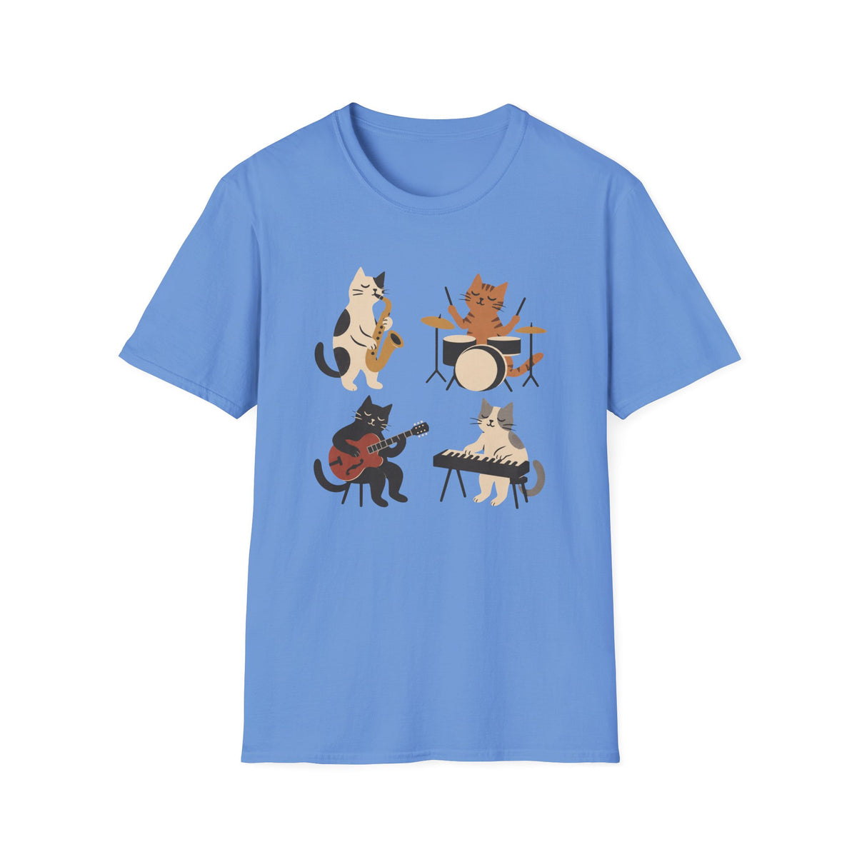 Cat Band T-Shirt