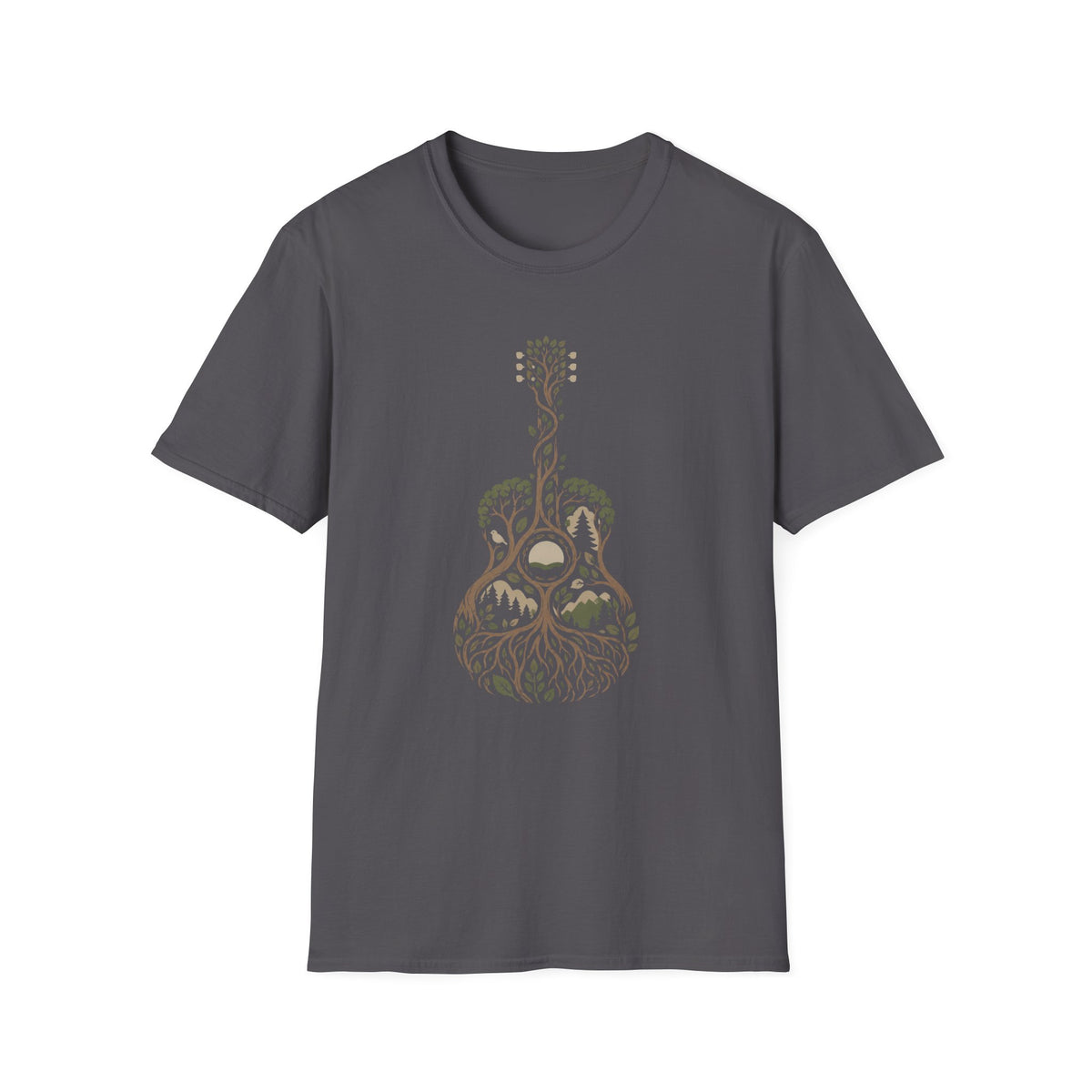 Nature Guitar T‑Shirt
