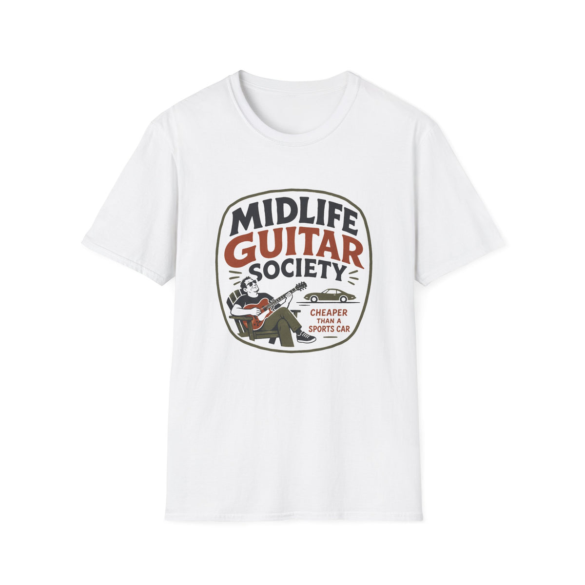 Midlife Guitar Society T‑Shirt