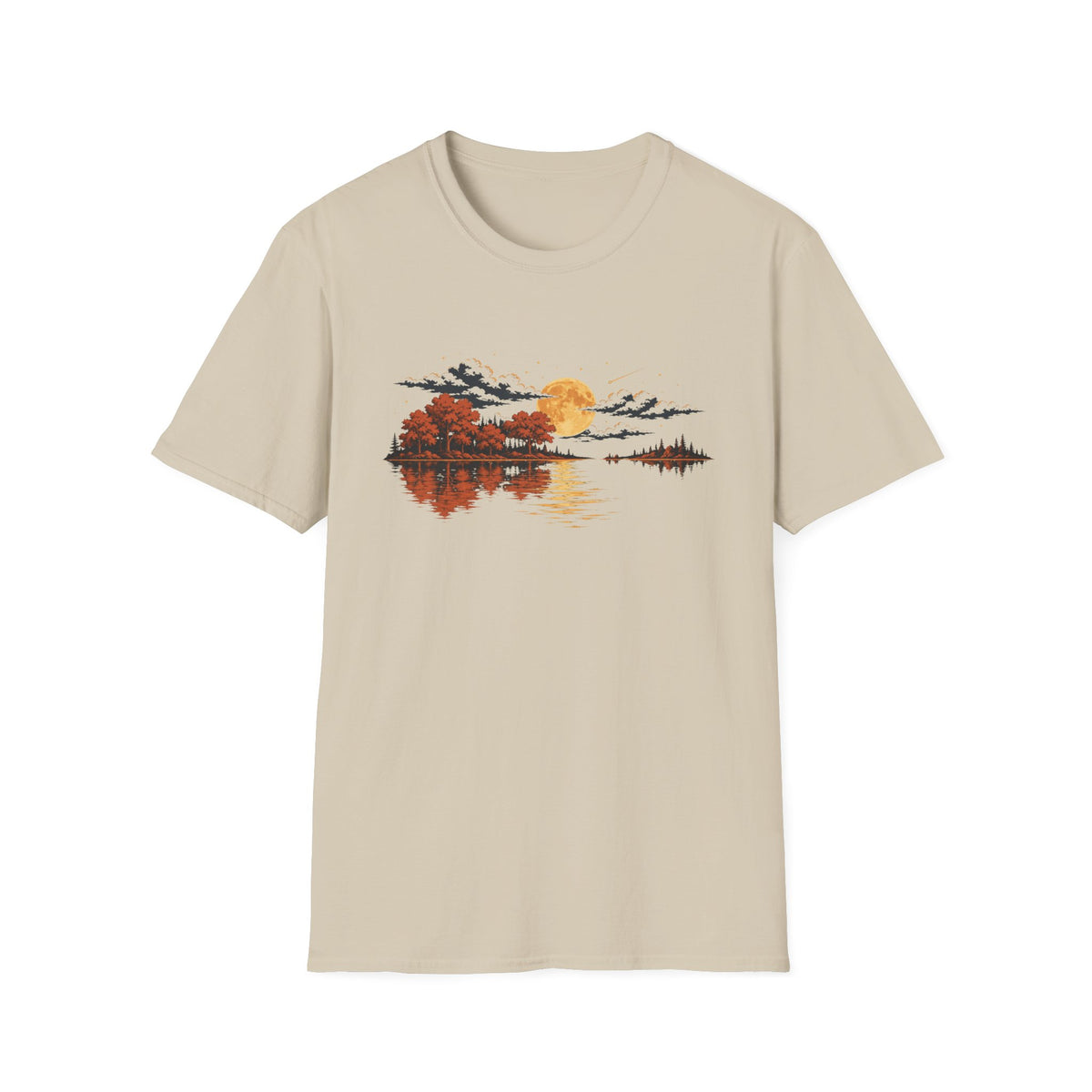 Guitar Nature Reflection T-Shirt