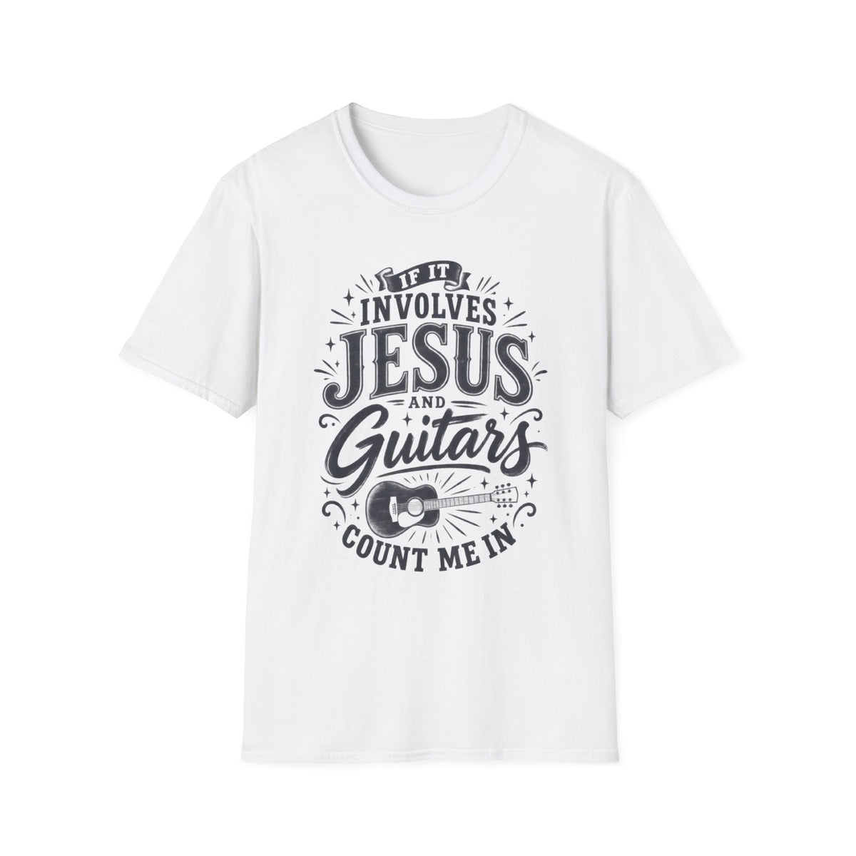 Jesus And Guitars T-Shirt