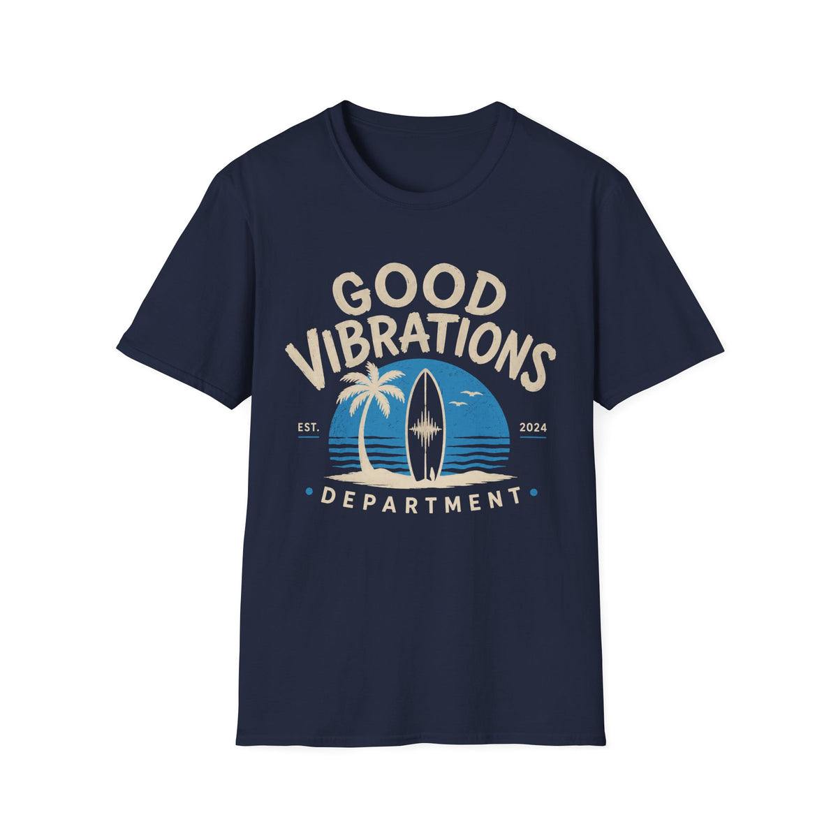 Good Vibrations Surf Music T-Shirt