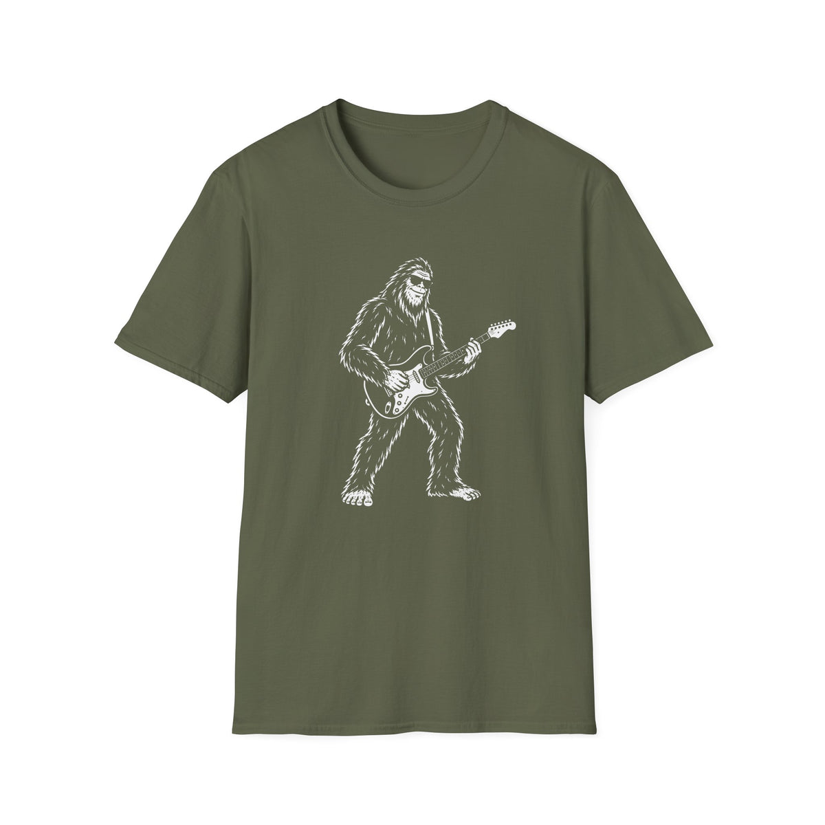 Bigfoot Guitar T-Shirt