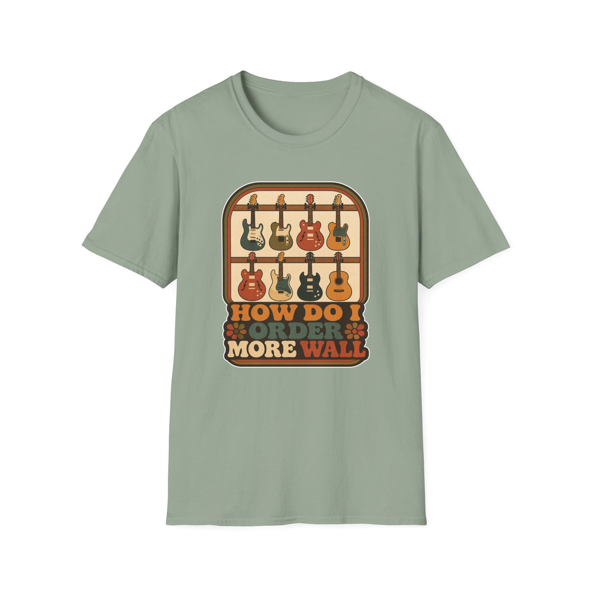 How Do I Order More Wall Retro T-Shirt