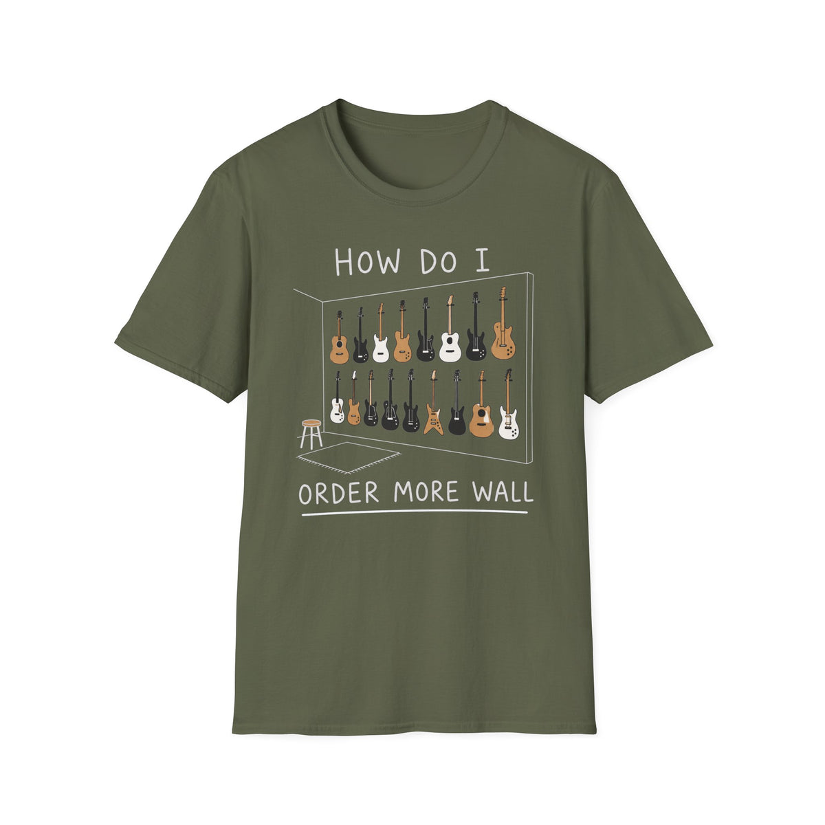 How Do I Order More Wall Line-Art T-Shirt
