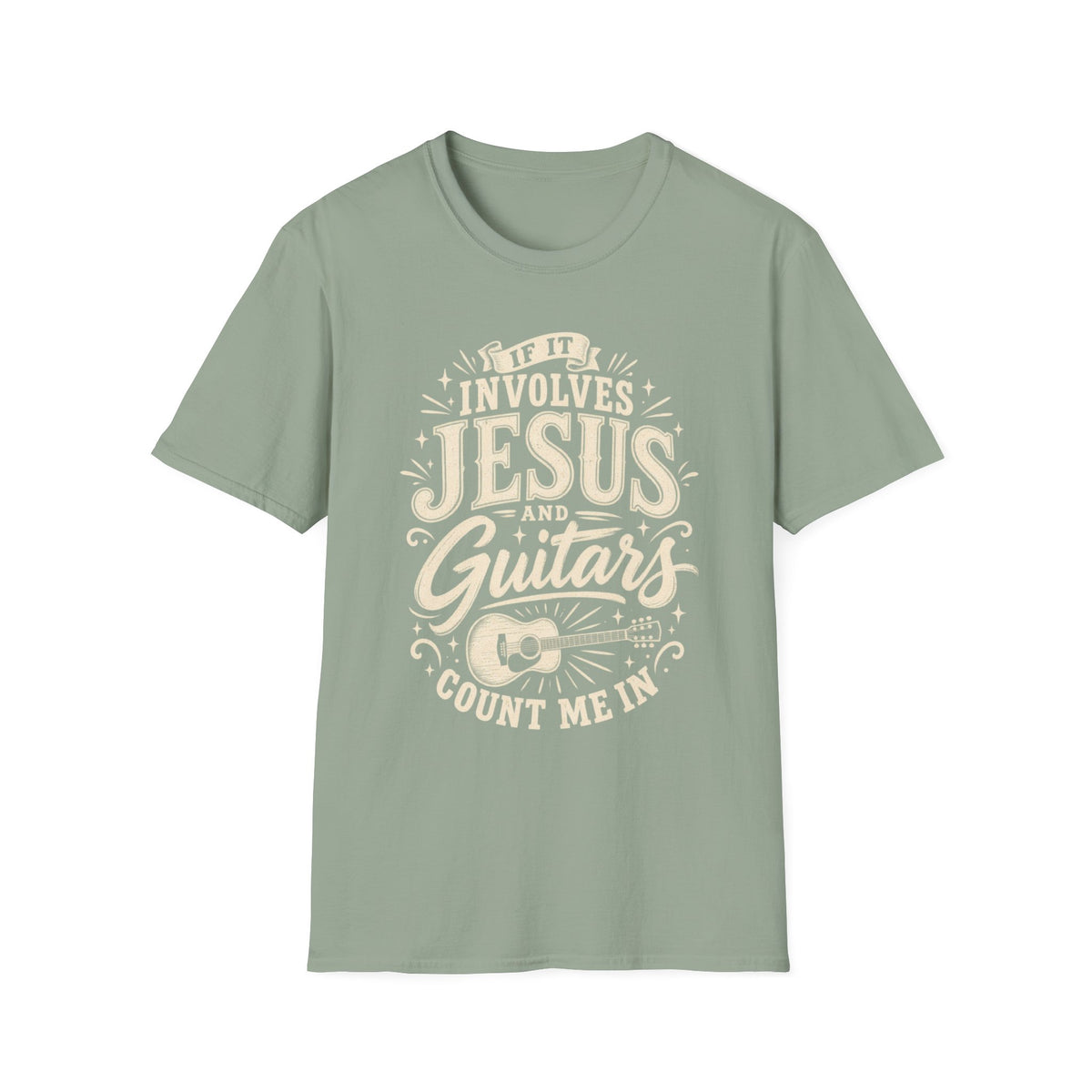 Jesus And Guitars T-Shirt
