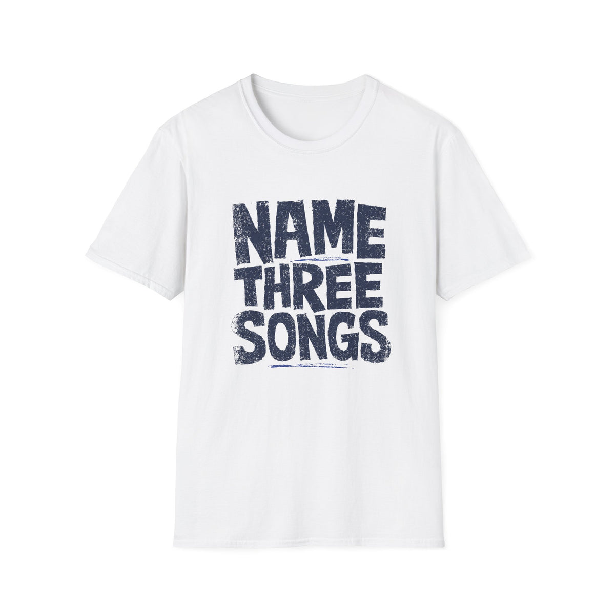 Name Three Songs T-Shirt