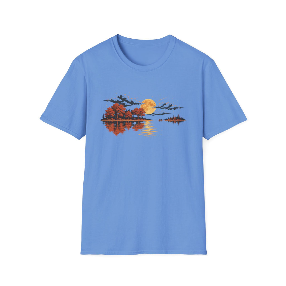 Guitar Nature Reflection T-Shirt