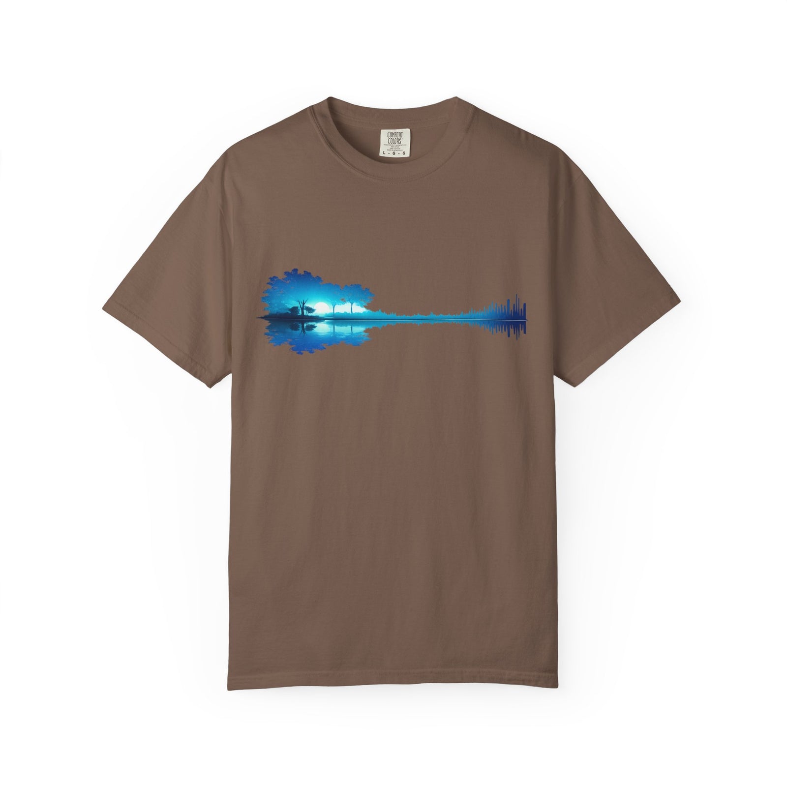 Guitar Soundwave Nature T-Shirt