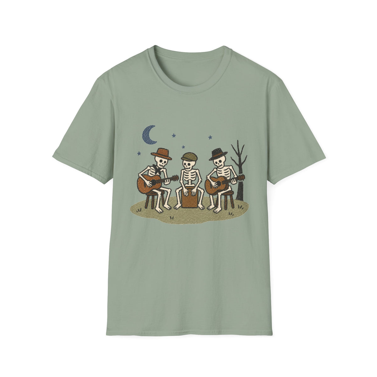 Skeleton Band T‑Shirt
