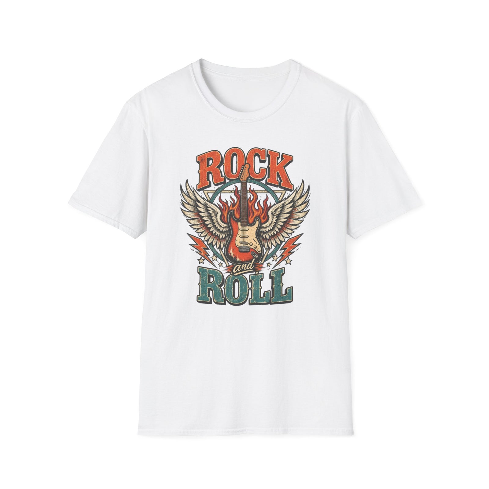 Rock and Roll Guitar T-Shirt