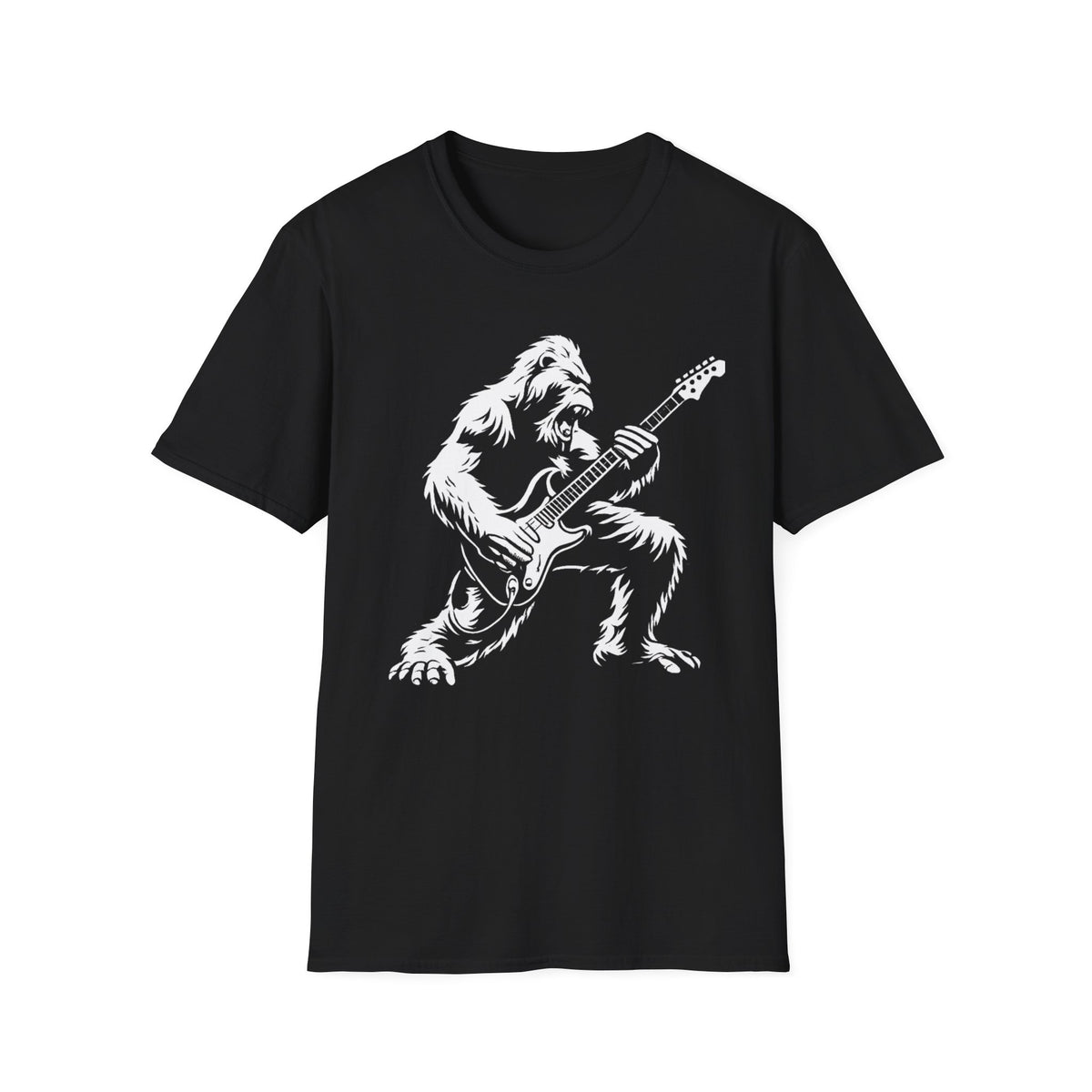 Bigfoot Guitar T-Shirt