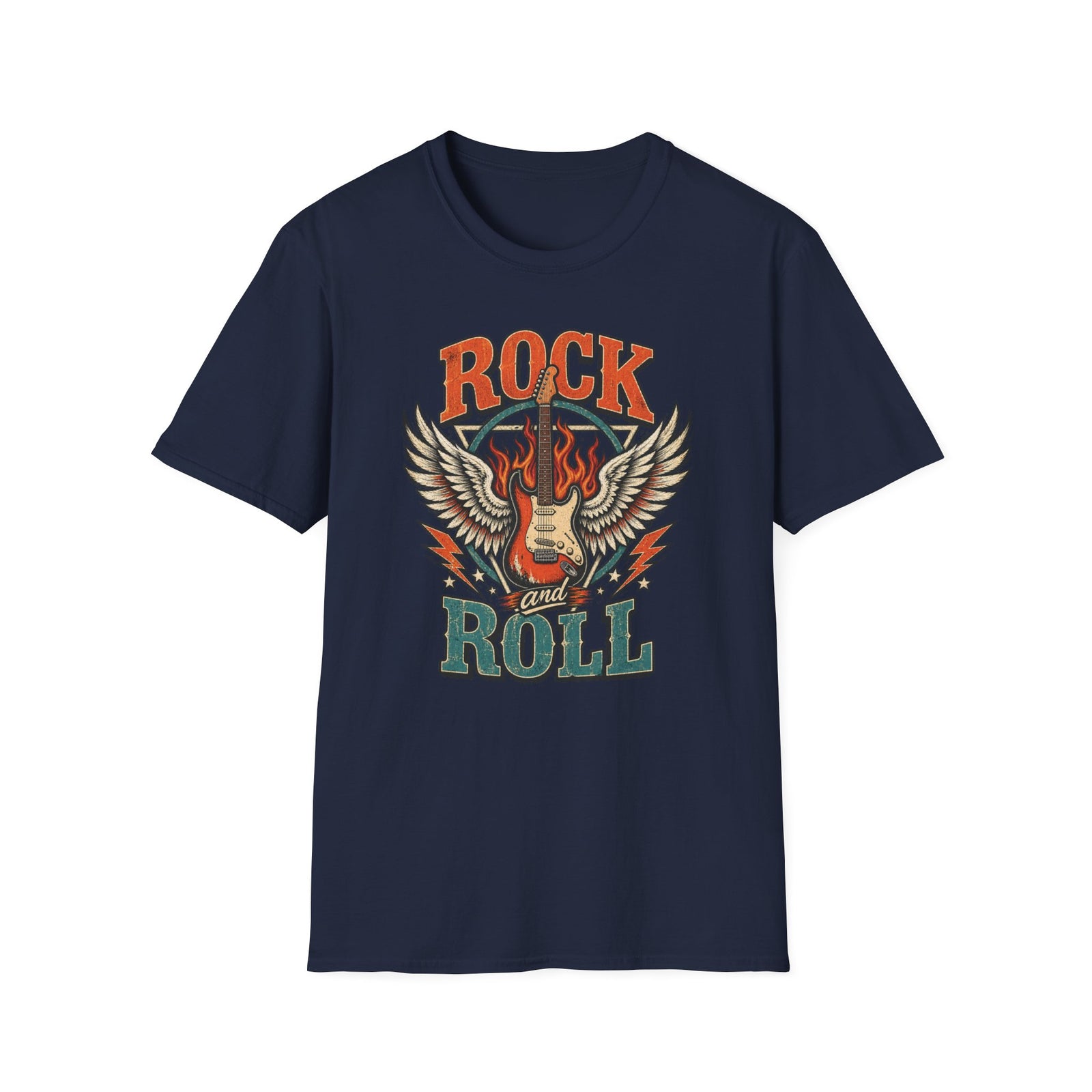 Rock and Roll Guitar T-Shirt