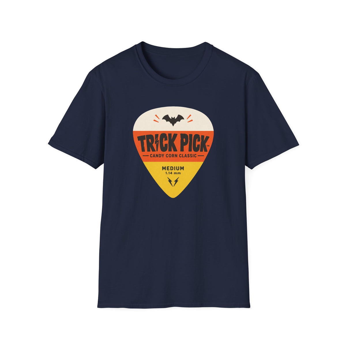 Candy Corn Guitar Pick T-Shirt