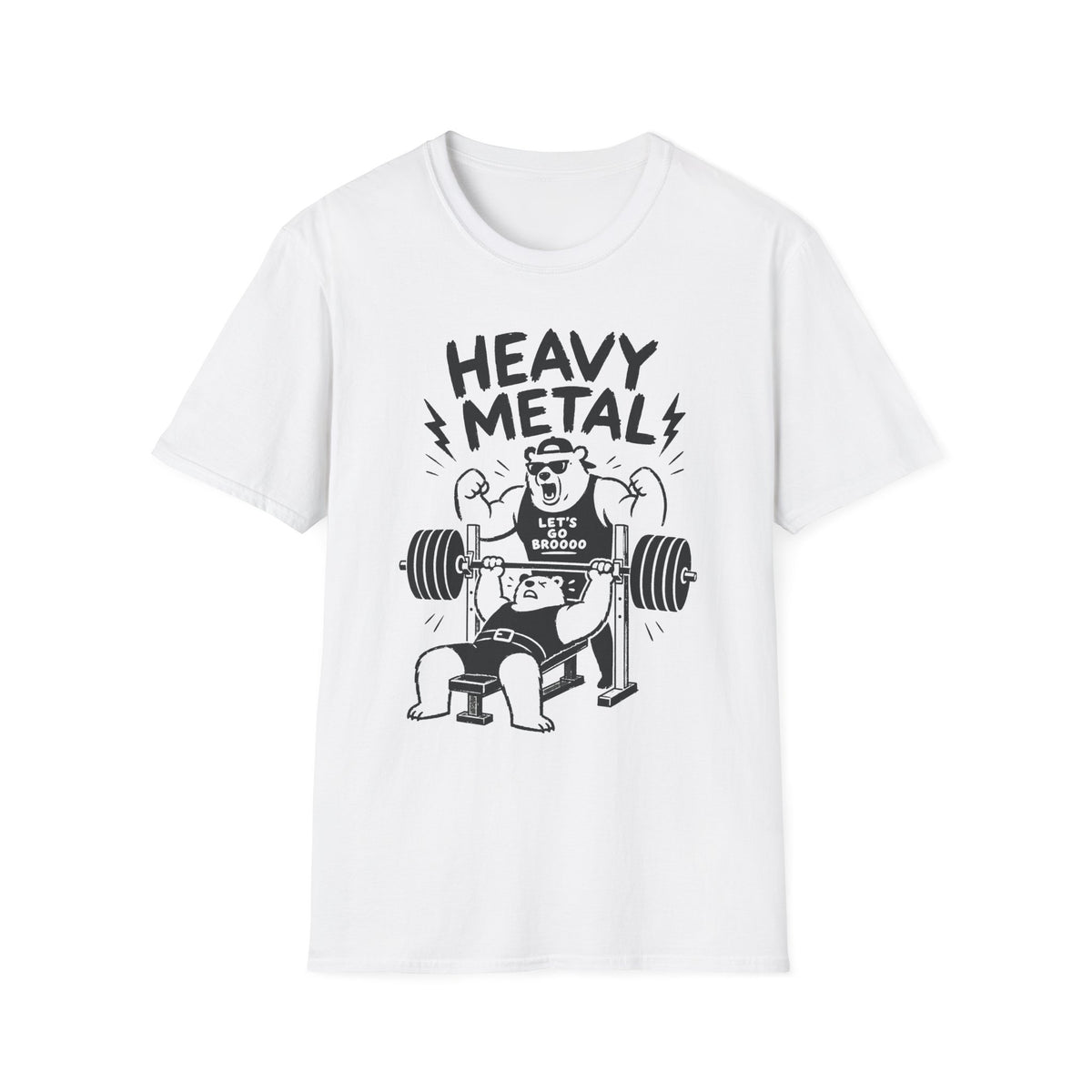 Heavy Metal Bench Press T‑Shirt