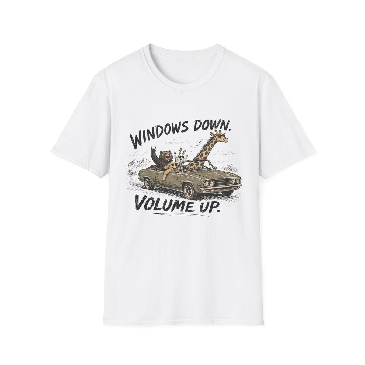 Windows Down, Volume Up T-Shirt
