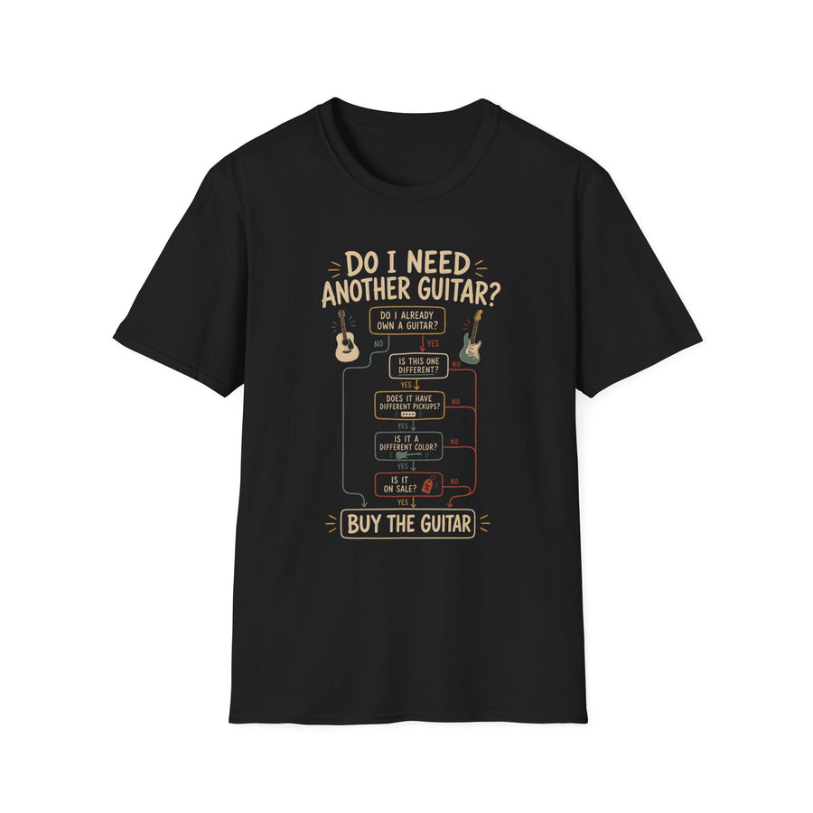 Guitar Decision Flowchart T-Shirt