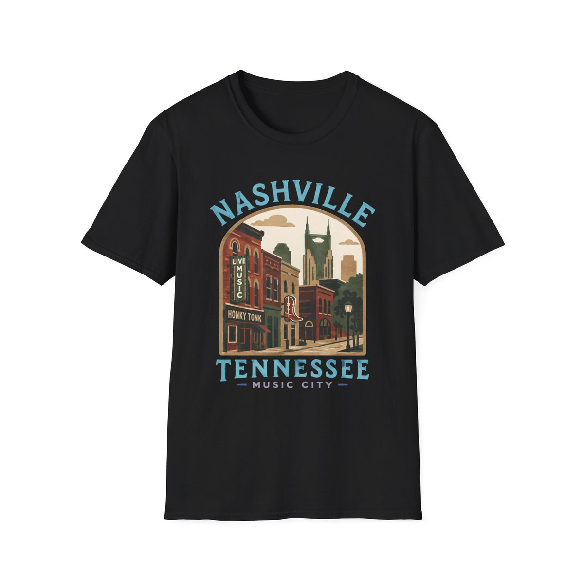 Nashville Tennessee Music City T-Shirt