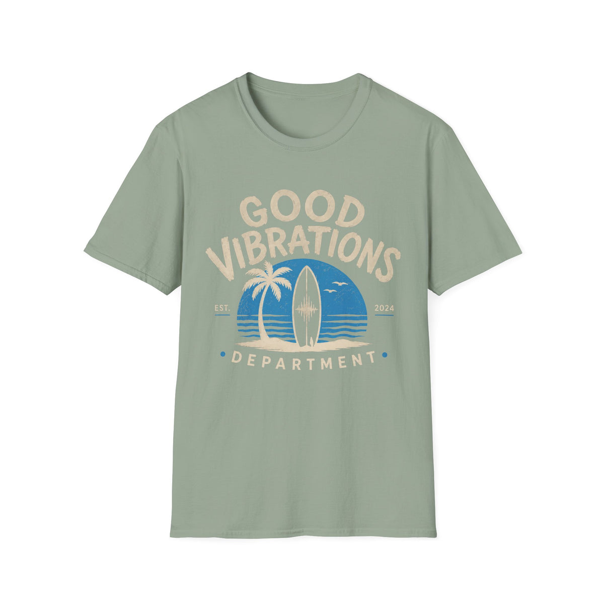 Good Vibrations Surf Music T-Shirt