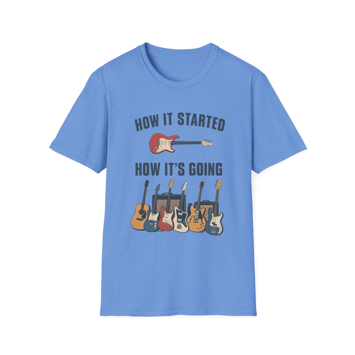 How It Started Guitar T-Shirt