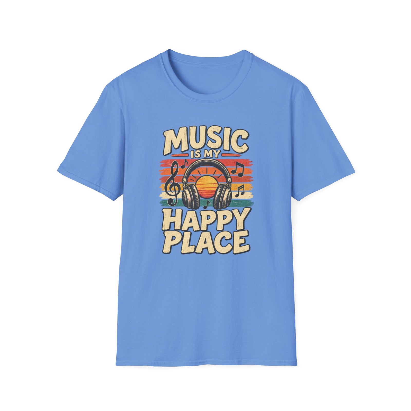 Music Is My Happy Place T-Shirt