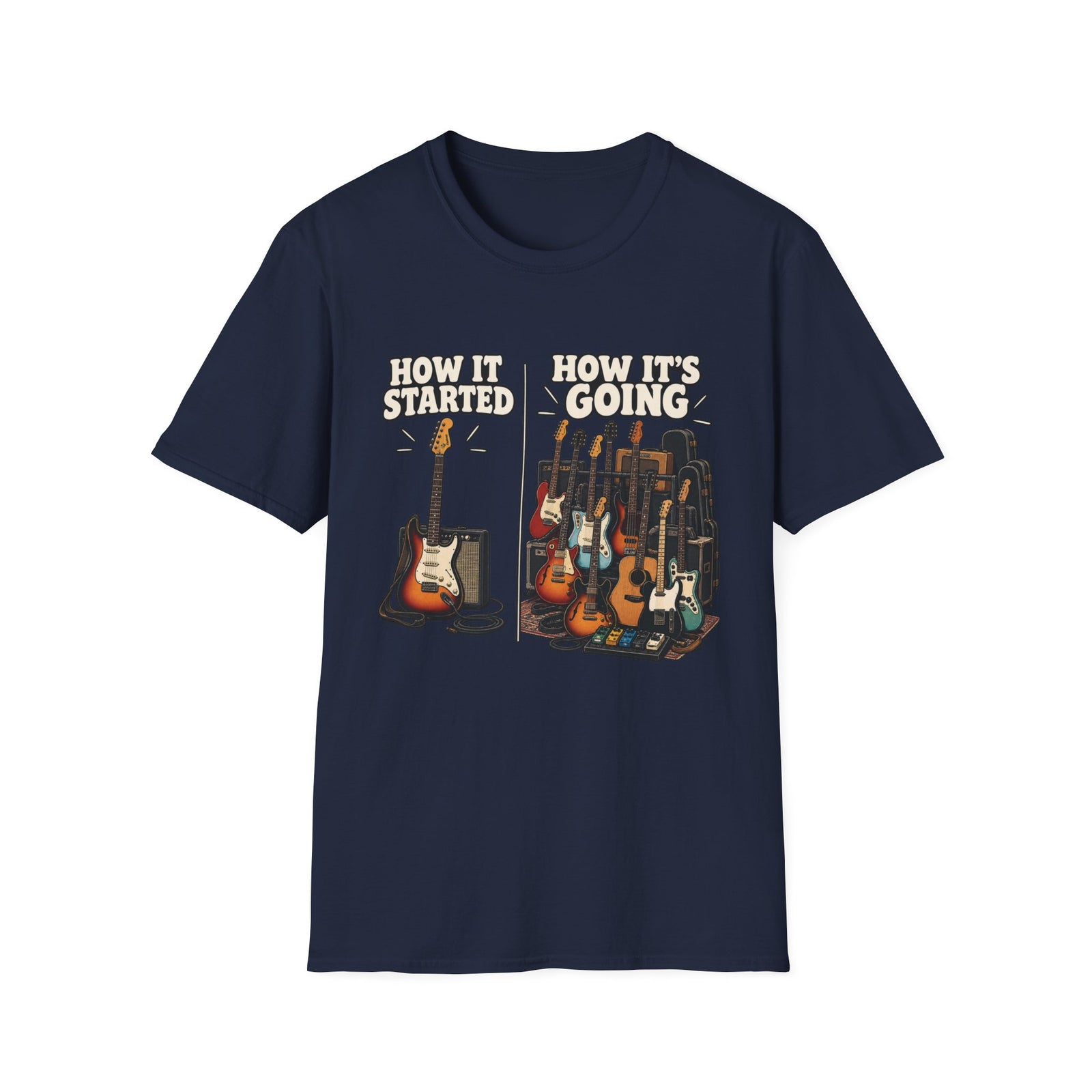 How It Started Guitar T-Shirt