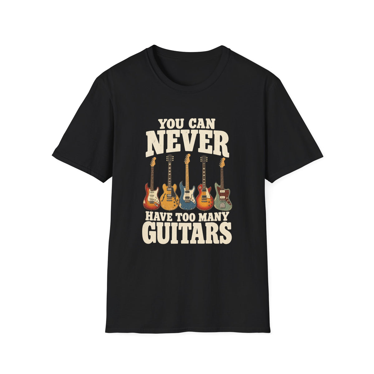 Too Many Guitars T-Shirt