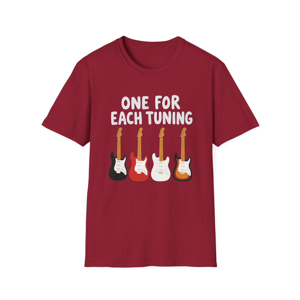 One For Each Tuning Guitar T‑Shirt