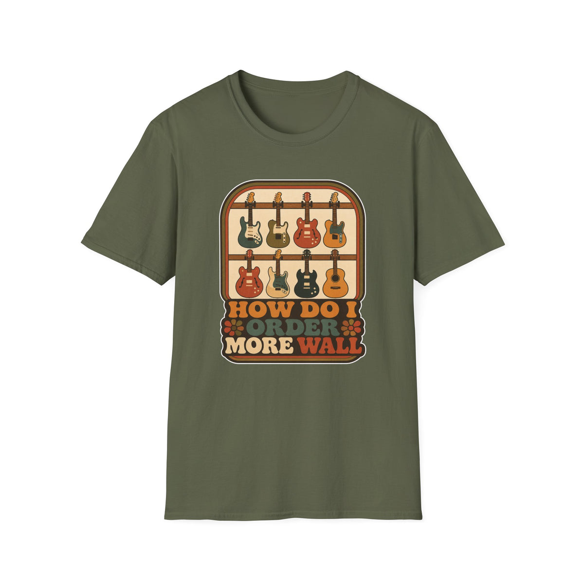 How Do I Order More Wall Retro T-Shirt