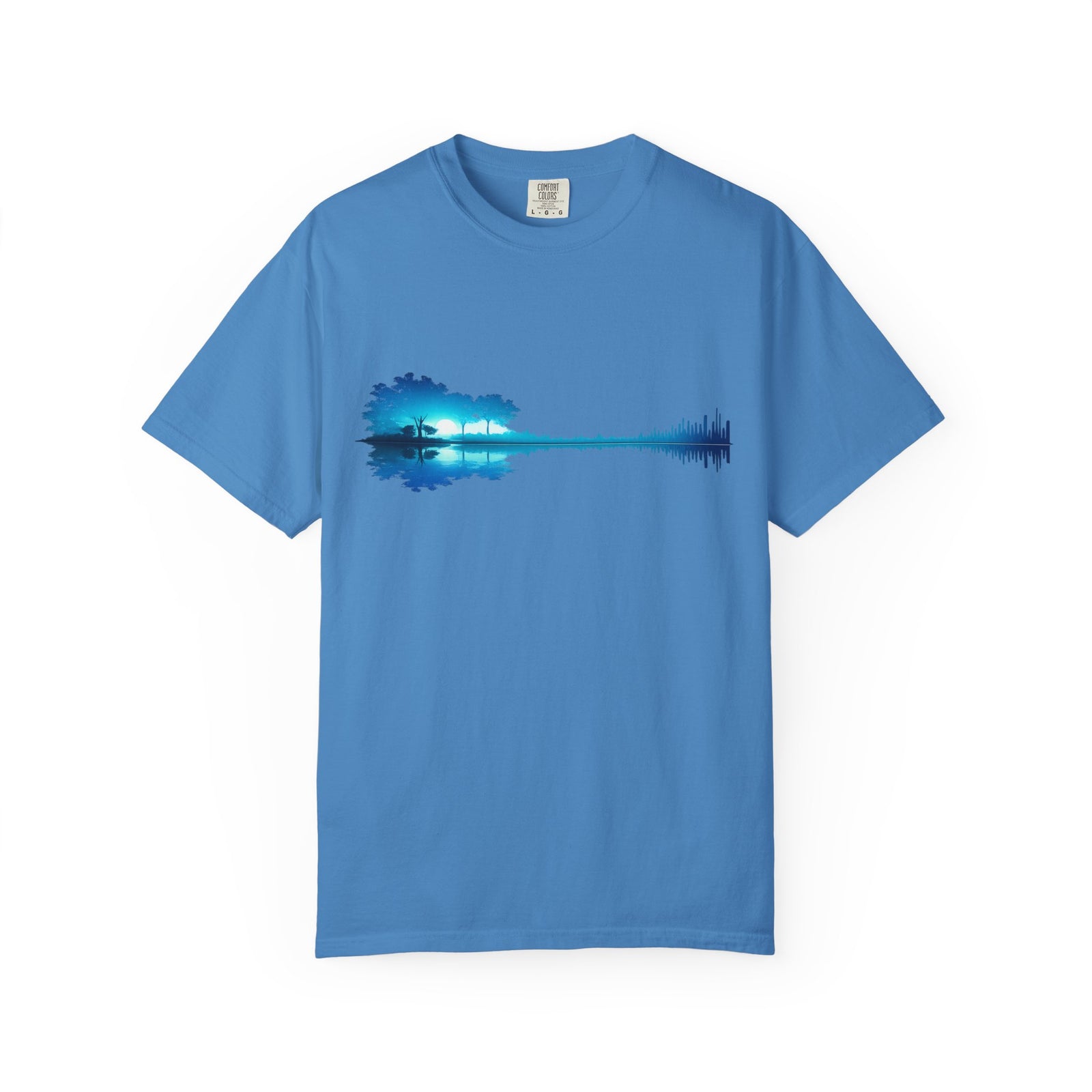 Guitar Soundwave Nature T-Shirt