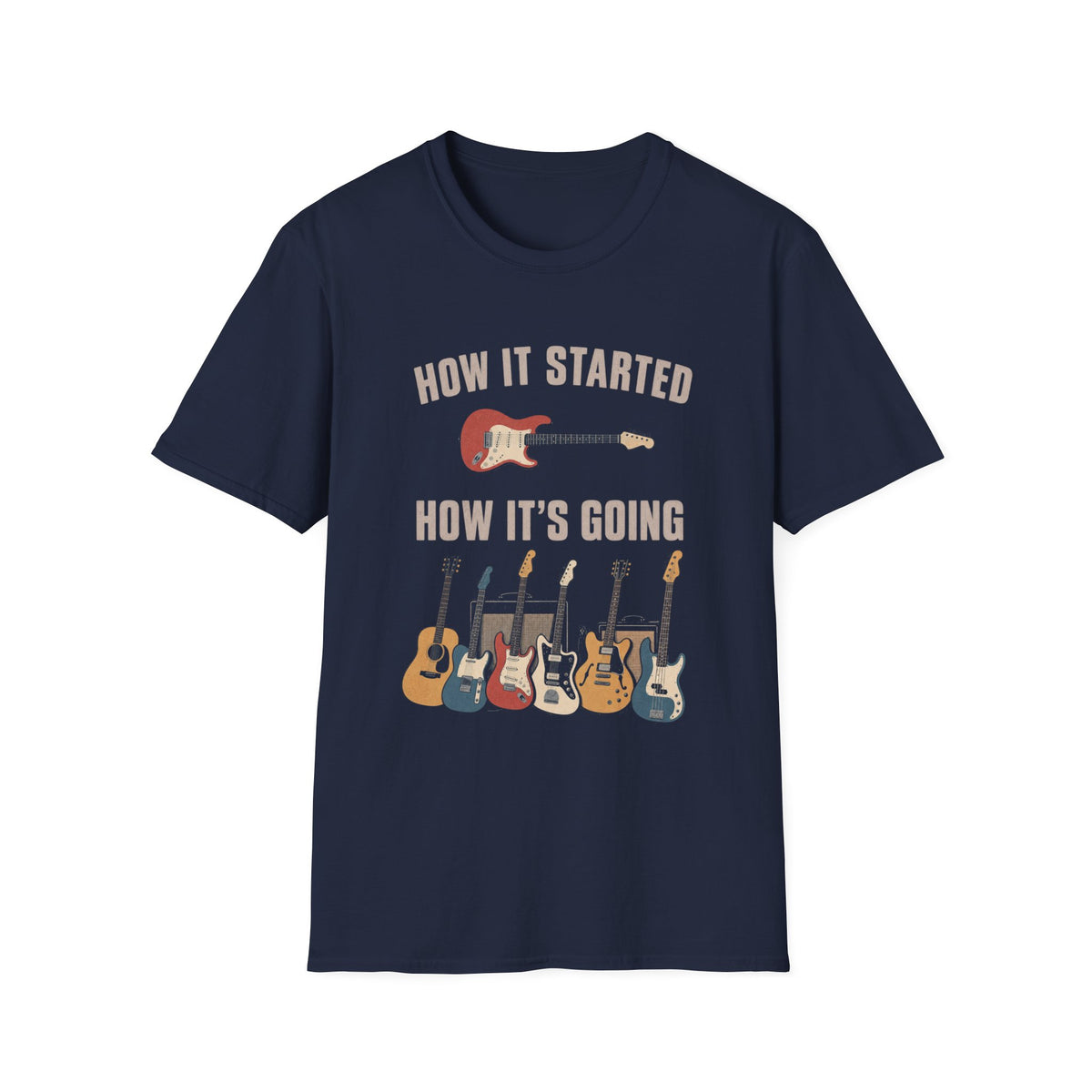 How It Started Guitar T-Shirt
