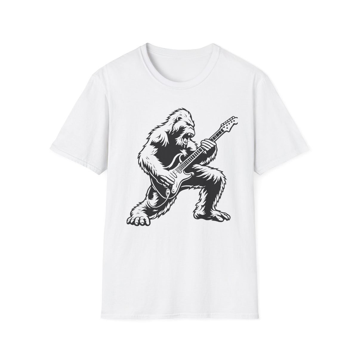 Bigfoot Guitar T-Shirt