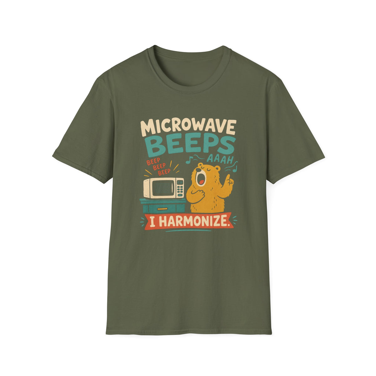 Microwave Beeps I Harmonize T‑Shirt