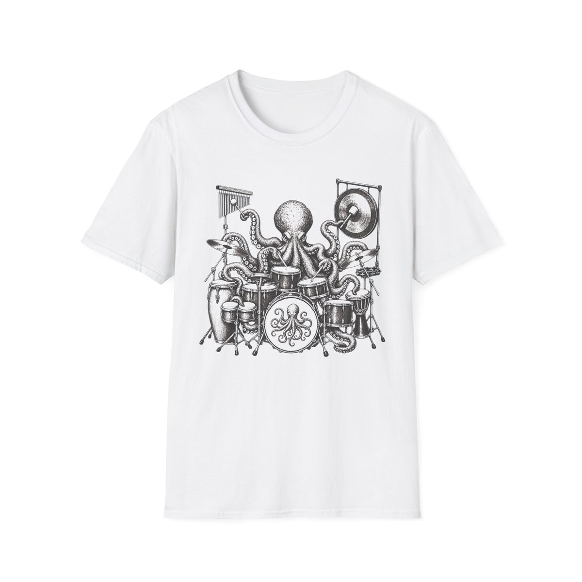 Octopus Drummer T-Shirt