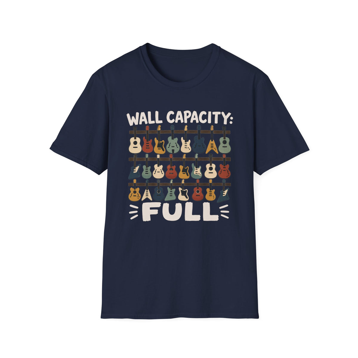 Guitar Wall Capacity T‑Shirt