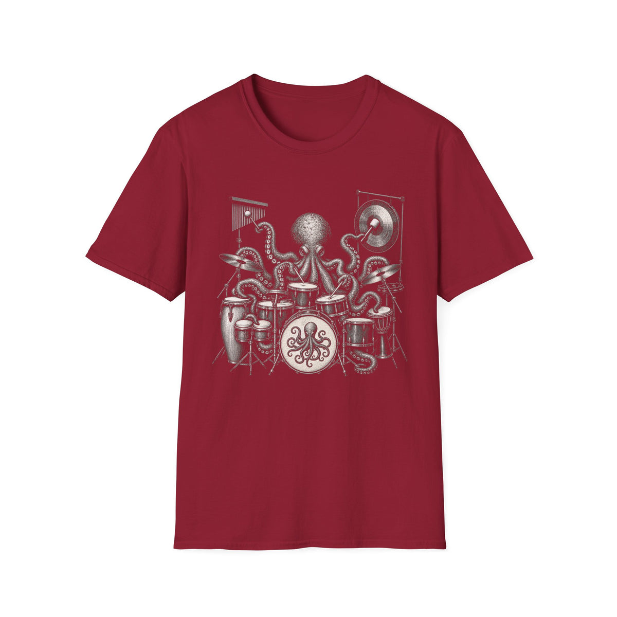 Octopus Drummer T-Shirt