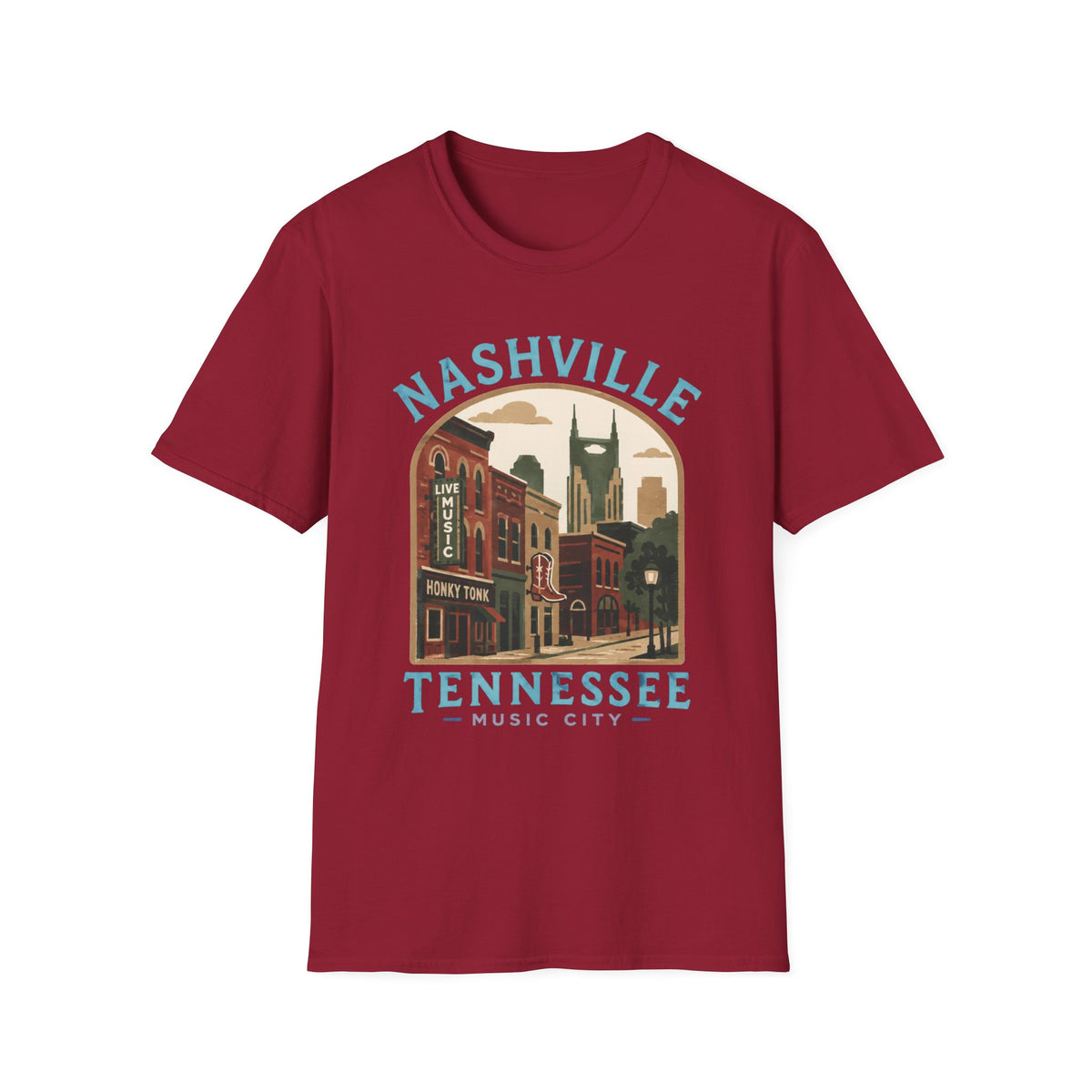 Nashville Tennessee Music City T-Shirt