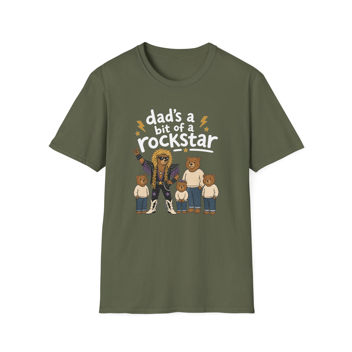 Dad’s a Bit of a Rockstar T‑Shirt