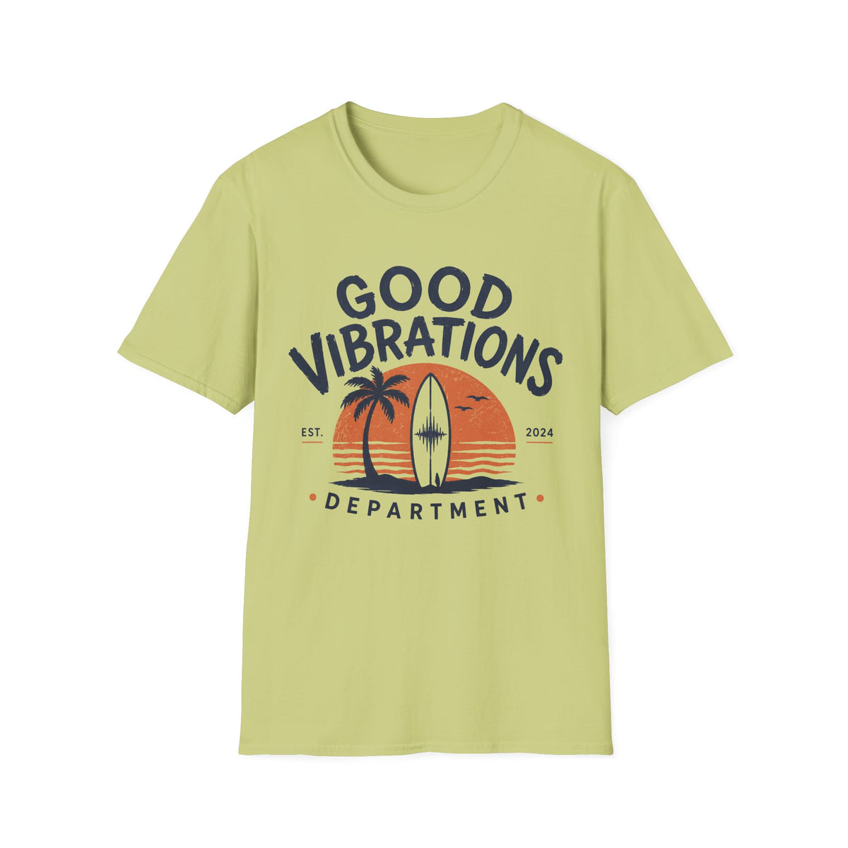 Good Vibrations Surf Music T-Shirt