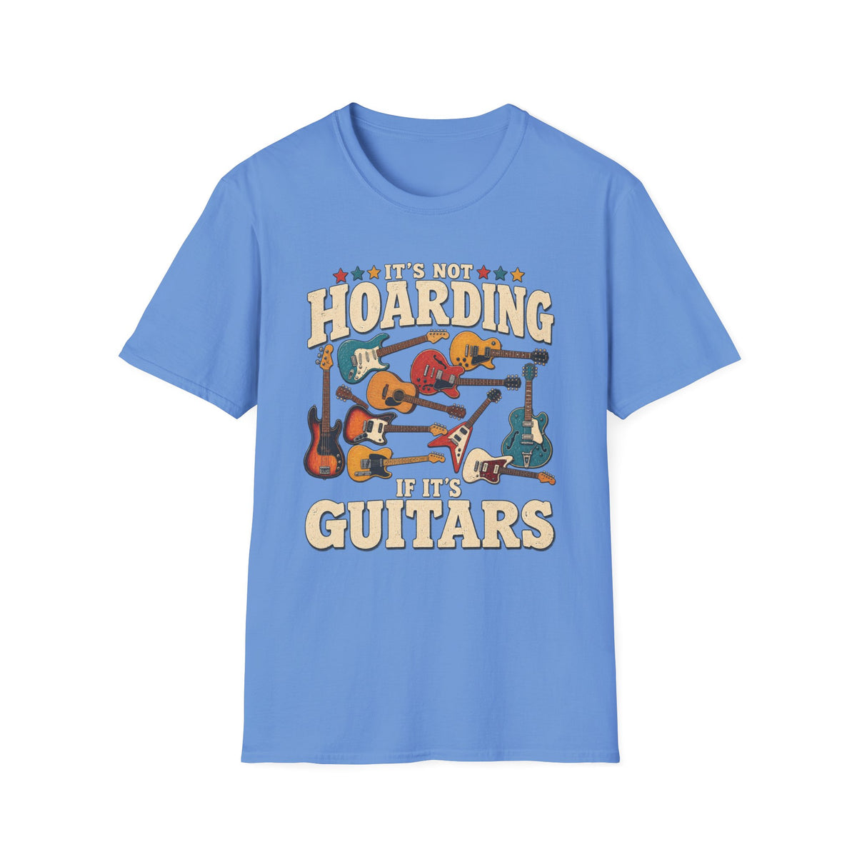 It's Not Hoarding Guitar T-Shirt